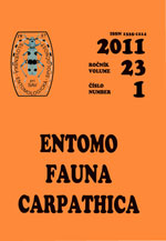 Entomofauna Carpathica 2011/23/1.